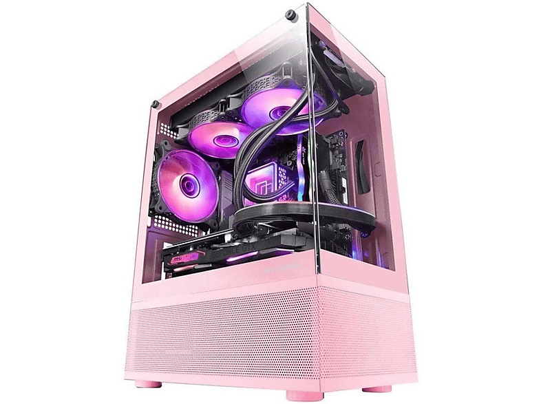 Pc Gaming  PC RACING RYZEN 5 ORDENADOR SOBREMESA AMD Ryzen™ 5 8500G 16 GB RAM 1 TB SSD Radeon™ 740M Windows 11 Pro (64 Bit) Rosa