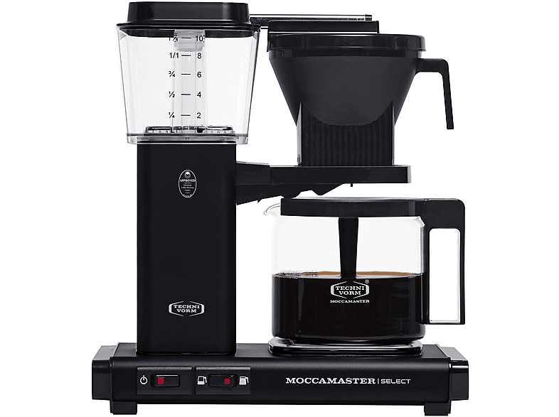 Cafetera de goteo  MOCCAMASTER KBG 741 AO 1520 W 1250 ml 10 tazas Negro 