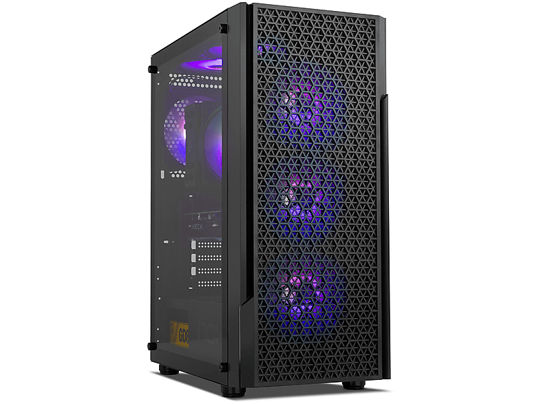 PC Gaming  MEGAMANIA Biostar AMD Ryzen 5 3400G 4 Cores up to 4,2Ghz Turbo 16 GB RAM 480 GB SSD Radeon™ RX Vega 8 Windows Negro