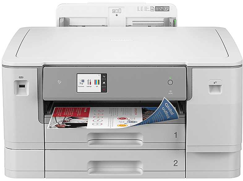 Impresora de tinta  BROTHER HLJ6010DW Inyección de tinta 1200 x 4800 DPI 30 ppm 21 ppm Blanco 