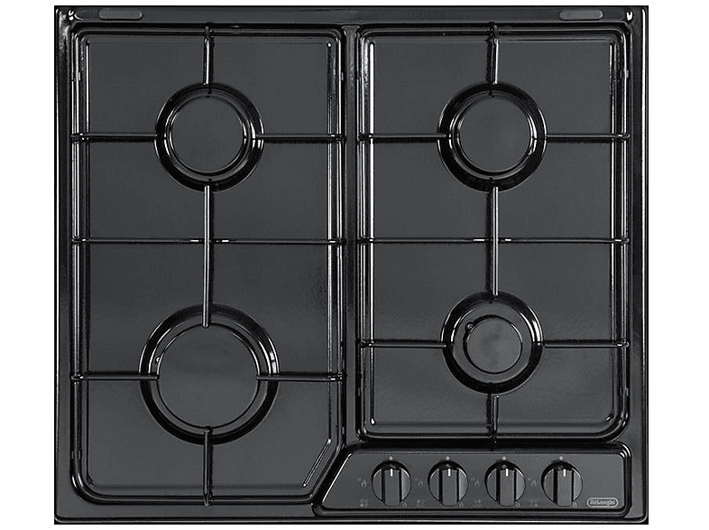 Placa de gas  DE LONGHI YNF 46 ASV 4.0000 zonas 580 mm Negro 