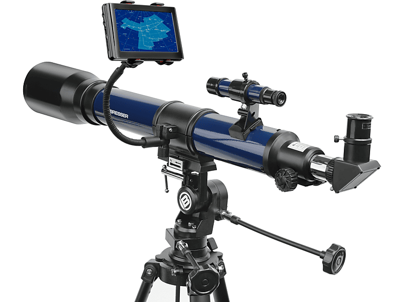 Telescopio perfecto para la iniciación  BRESSER SKYLUX 70/700 700 mm Azul 