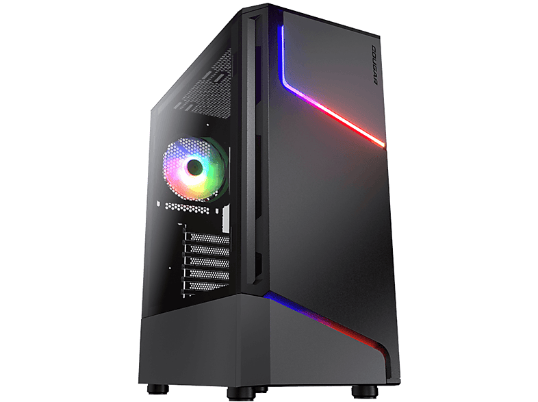 PC Sobremesa  MEGAMANIA Kingdom Intel® Core™ i5-13400F 10 Cores up to hasta 4,60 GHz Turbo 32 GB RAM 2 TB SSD GeForce RTX™ 4060 Windows 11 Pro (64 Bit) Negro 