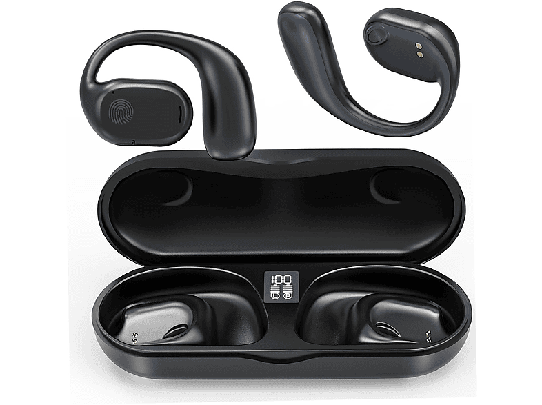 Auriculares True Wireless | AUR-OWS-CONDUCCIONOSEA KLACK, Intraurales, Bluetooth, Negro 