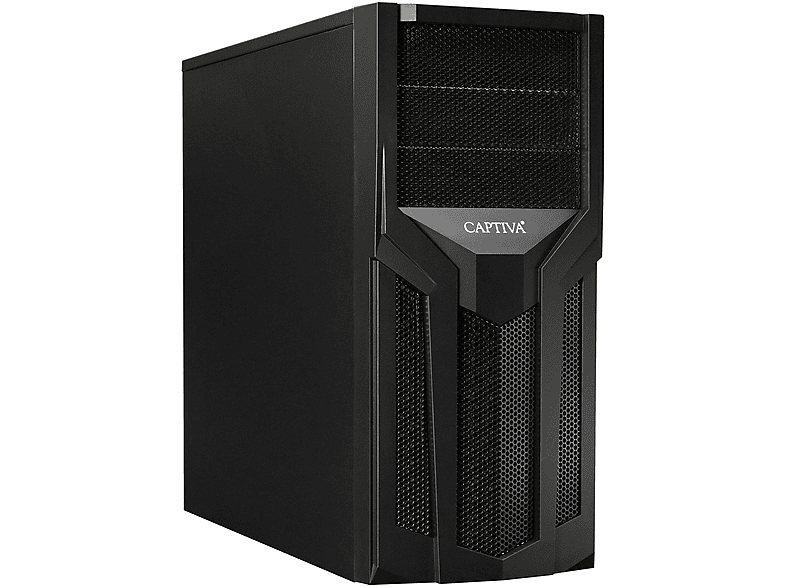 PC Sobremesa  CAPTIVA Workstation I74-631 Intel Core i7 12700F 12 Núcleos 32 GB RAM 2 TB SSD T400 FreeDOS (Sin sistema operativo) Sin sistema operativo Negro 