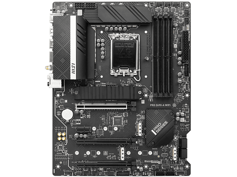 Placa base  MSI PRO Z690-A WIFI placa base Intel Z690 LGA 1700 ATX MSI ATX ATX Intel Z690 LGA 1700 Negro 