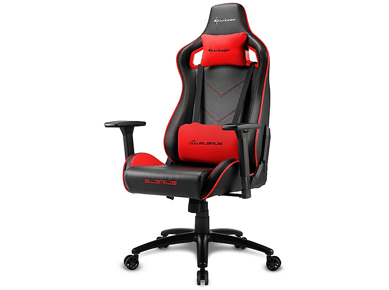 Silla gaming  SHARKOON 4044951027675 Reposabrazos3D (ajustable en altura anchura y profundidad) 300 