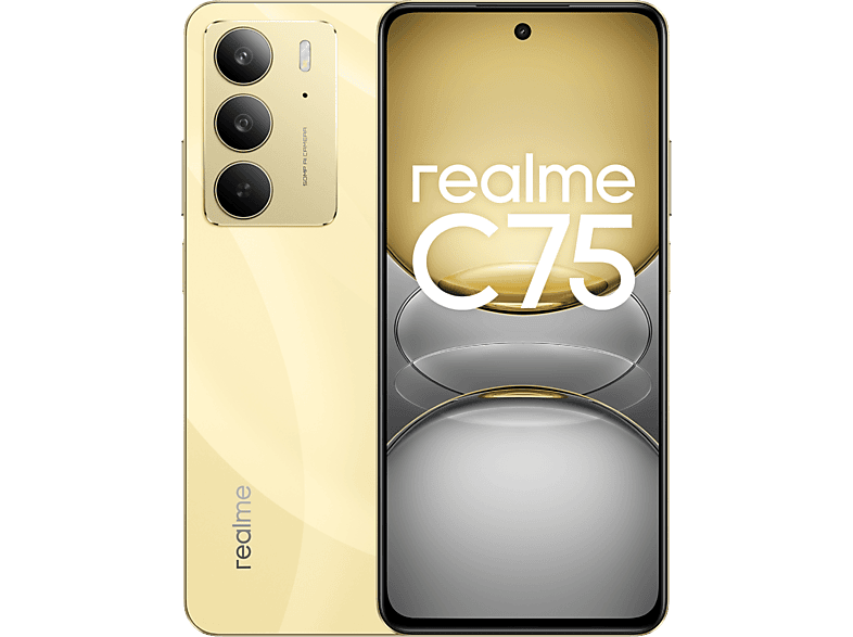 Móvil  realme C75 Dorado 256GB 8 GB RAM 6.72