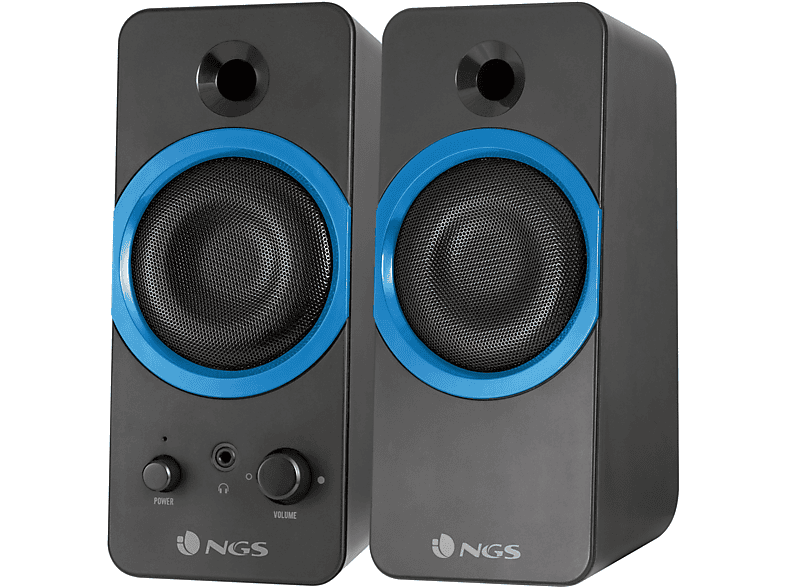 Altavoces para PC USB | GSX-200 NGS, Negro/Azul