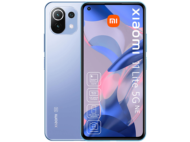 Móvil  XIAOMI 11 Lite 5G NE Azul Cicle 128 GB 8 GB RAM 6,55 