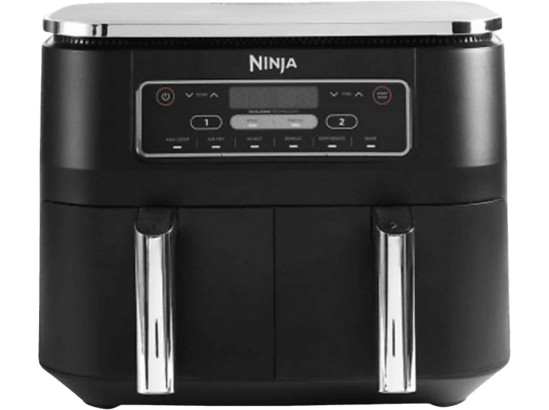 Freidora de aire  Ninja Dual Zone AF300EU 2400W 7.6 l Hasta 240 °C 6 funciones Negro