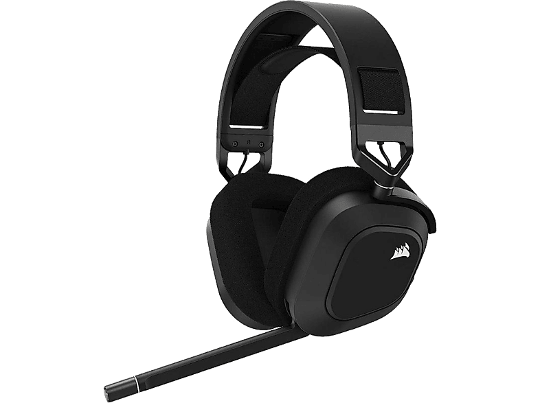 Auriculares gaming  Corsair HS80 Max Wireless De diadema Bluetooth Hasta 24 horas Steel Gray