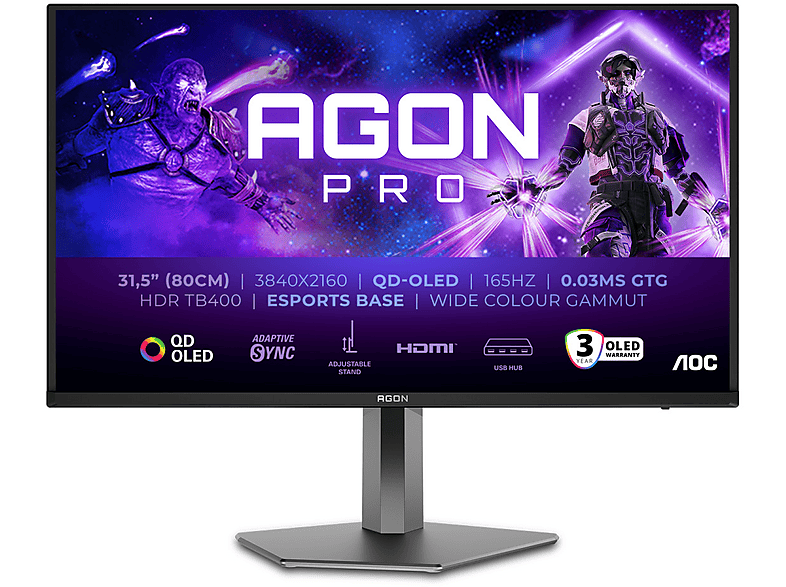 Monitor gaming  AOC AGON PRO AG326UD 31,5