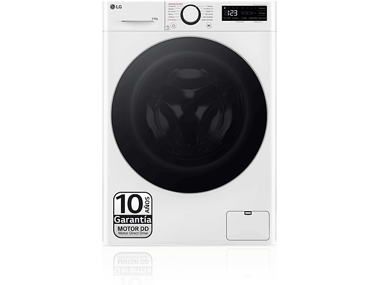 Lavadora secadora  LG F4DR6009A1W 9 kg + 6 kg Blanco