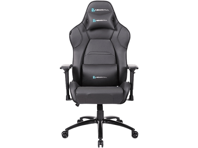 Silla gaming  NEWSKILL VALKYR Reposabrazos4D (ajustable en altura anchura y profundidad también se puede girar) 150 kg Negro 