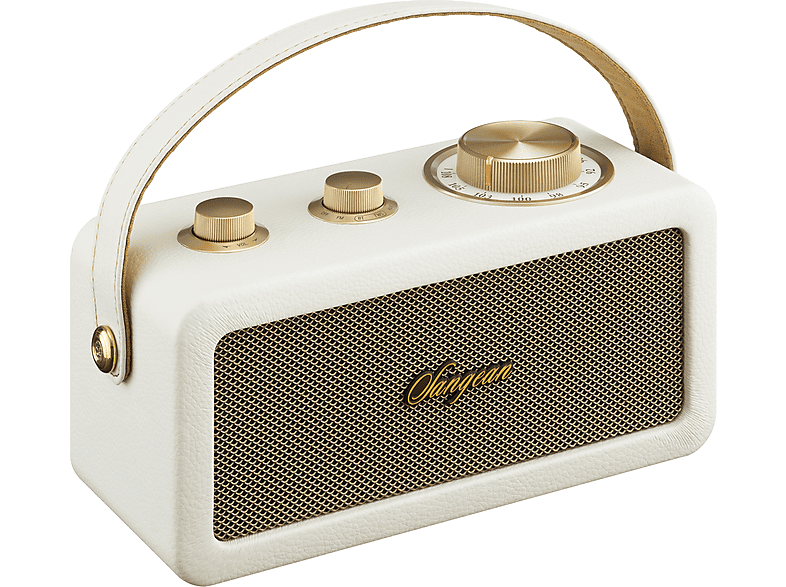 Altavoz inalámbrico  SANGEAN RA-101 Ivory Gold 10 W Bluetooth Blanco