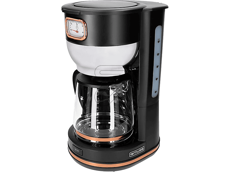 Cafetera de goteo  MUSE MS-220 BC 1000 W 12 tazas Negro