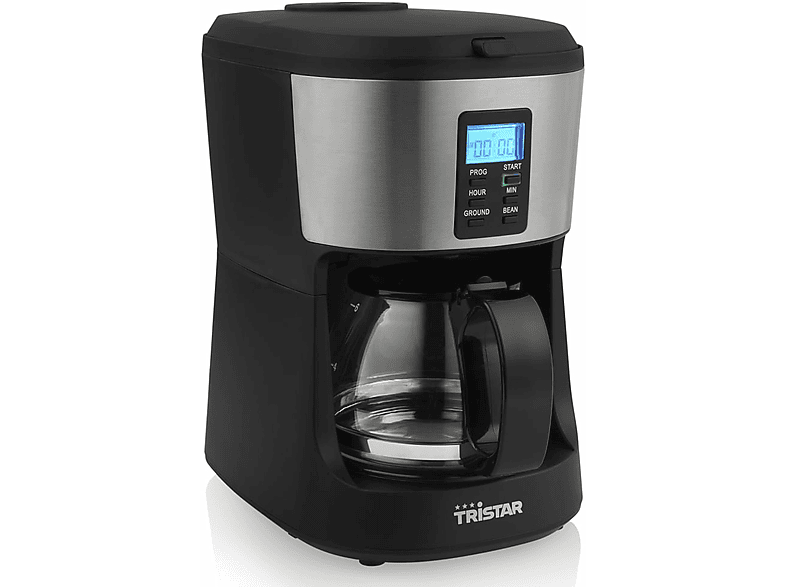 Cafetera de goteo  TRISTAR CM-1280 650 W 0,75 l 6 tazas Negro Acero inoxidable 