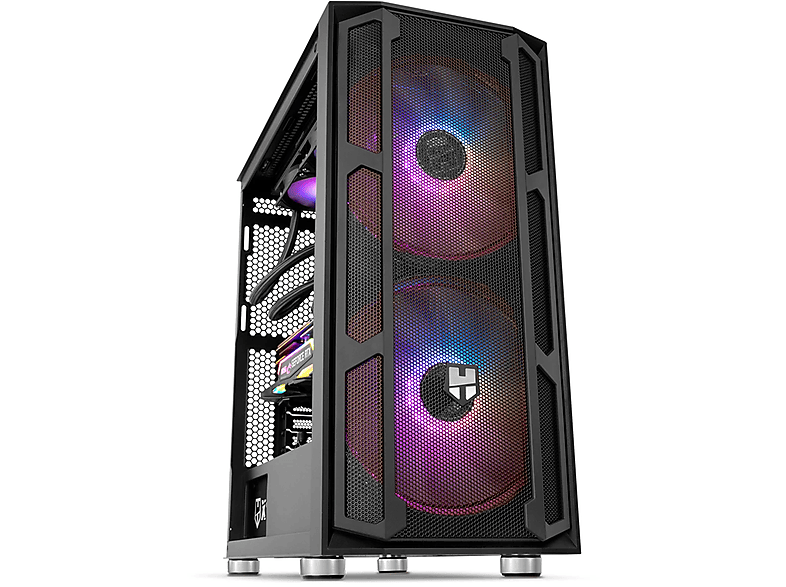 PC Gaming  PCBYTE Unstopable Intel® Core™ i7-12700F 12 Cores up to hasta 4,90 GHz Turbo 128 GB RAM 2 TB SSD GeForce RTX™ 4080 Windows Negro