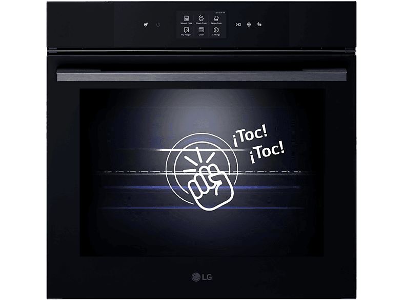 Horno a vapor  LG WSED7667M Integrable Multifunción No 76 l 59,2 cm Cristal negro mate