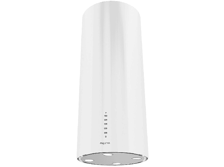 Campana tipo isla  MEPAMSA Cylindra Isla Pro 3 velocidades 750 m³/h 370 mm Blanco