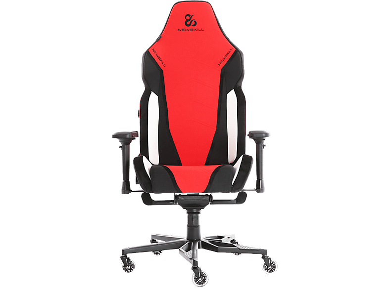 Silla gaming  NEWSKILL Banshee Reposabrazos4D (ajustable en altura anchura y profundidad también se puede girar) 150 kg Rojo