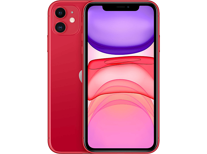 Móvil  APPLE iPhone 11 Rojo 128 GB 4 GB RAM 6,1