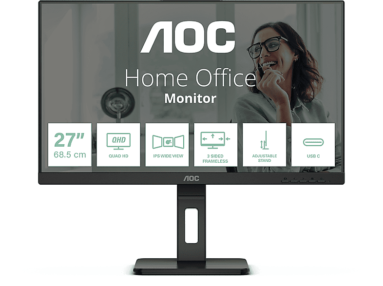 Monitor  AOC AOC Q27P3CV pantalla para PC 68,6 cm (27