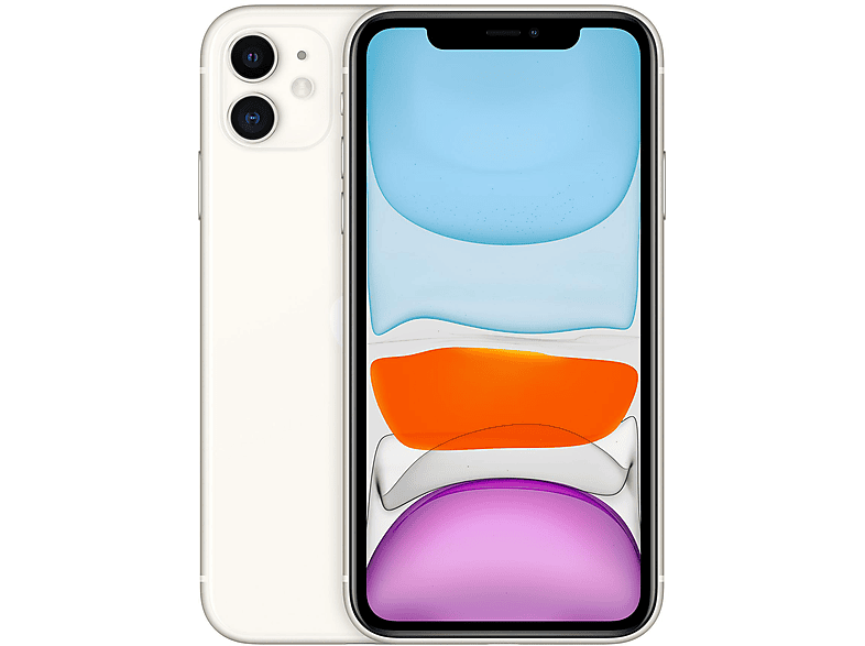 Móvil  APPLE iPhone 11 Blanco 128 GB 4 GB RAM 6,1 