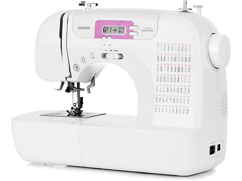 Máquina de Coser  CX70PEM1 BROTHER  Blanco