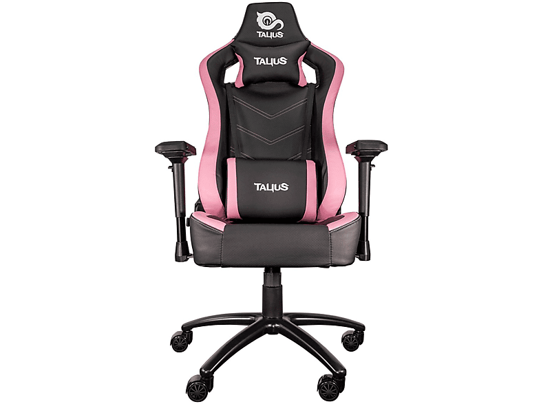 Silla gaming  TALIUS TAL-VULTURE-PNK Reposabrazos4D (ajustable en altura anchura y profundidad también se puede girar) 120,0 kg Negro/Rosa 