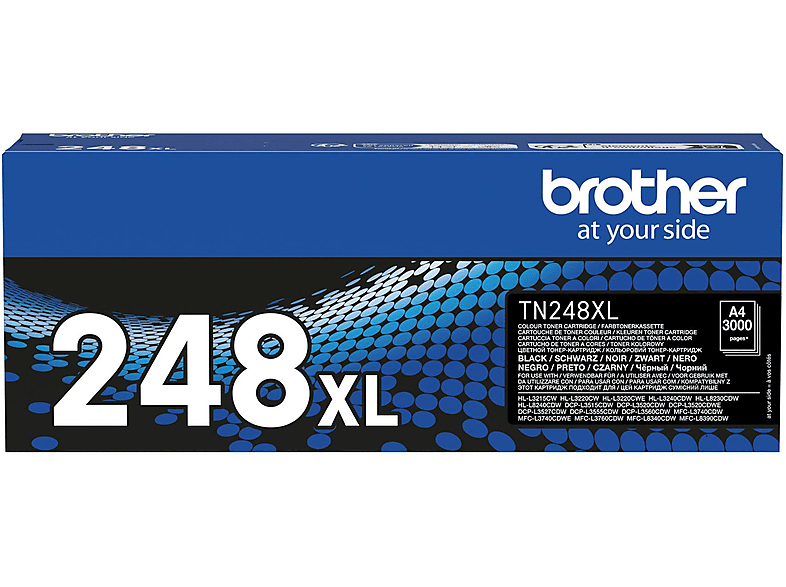 Cartucho de tinta  BROTHER Brother - TN-248XLBK cartucho de tóner 1 pieza(s) Original Negro