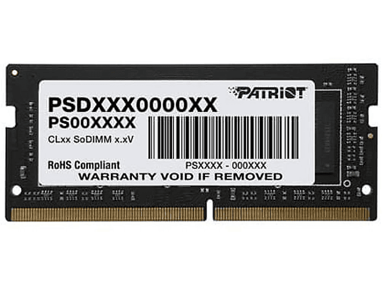 Memoria RAM  PATRIOT MEMORY PSD432G32002S 