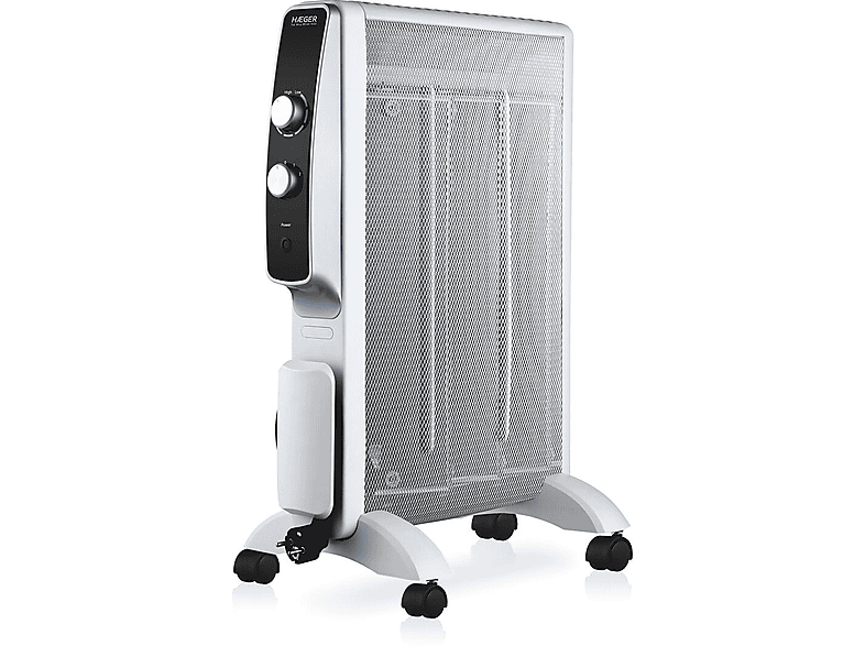 Radiador de mica  HAEGER Top Mica White 1500 W Blanco 