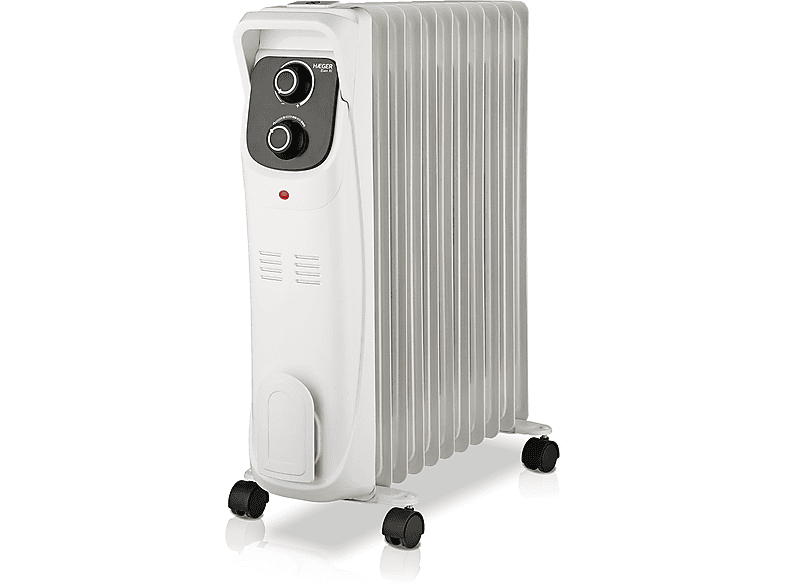 Radiador eléctrico  HAEGER HAEGER ELAN XI 2500 W 11 elementos Blanco 