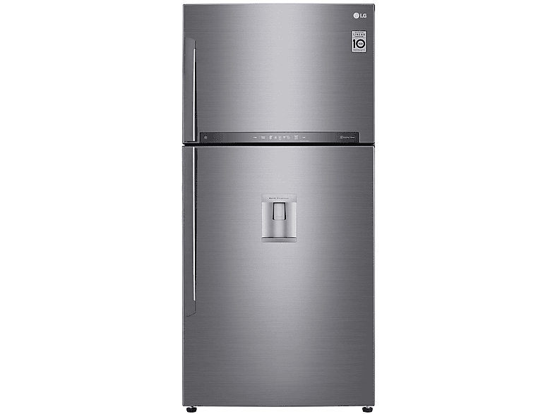 Frigorífico dos puertas  LG GTF916PZPYD Independiente No Frost 1840 mm Inox