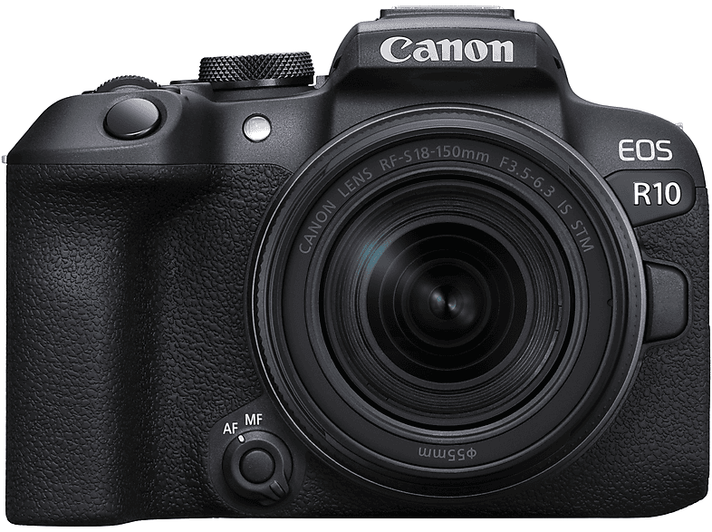 Cámara EVIL  CANON R10 + RF-S 18-150mm S + ADAPTER EF-EOS R EU26 25,5 megapixel CMOS 4K 3840p Negro 