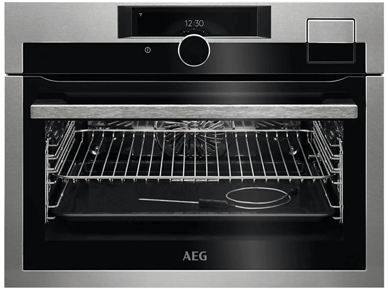 Horno a vapor  AEG Horno Integrable Adaptador de corriente No 43 l 59,50 cm Inox 