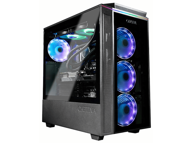 PC gaming  CAPTIVA Advanced Gaming I65-359 Intel Core i5 12600KF 10 Núcleos 16 GB RAM 500 GB SSD GeForce RTX™ 3060 Windows 11 Home (64 Bit) Windows 11 Home (64 Bit) Negro