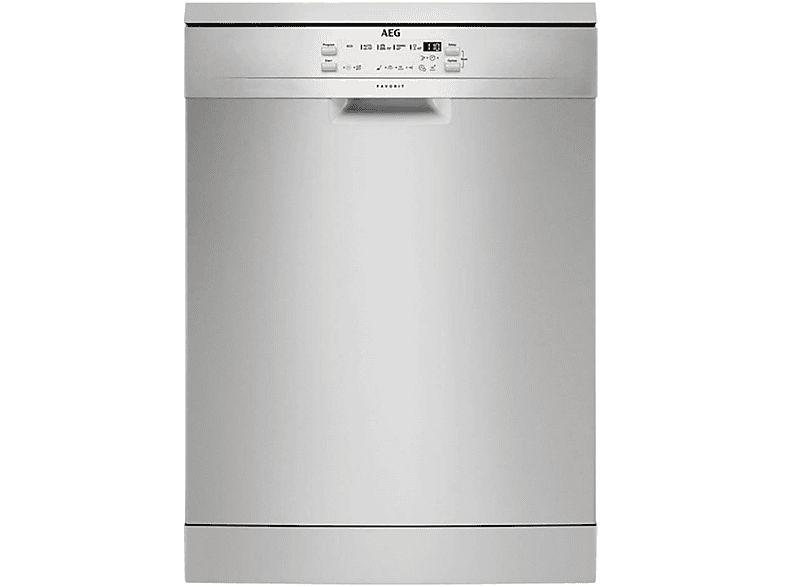 Lavavajillas libre instalación 60 cm  AEG FFB52600ZM 13 servicios 5 programas 59,6 cm Inox