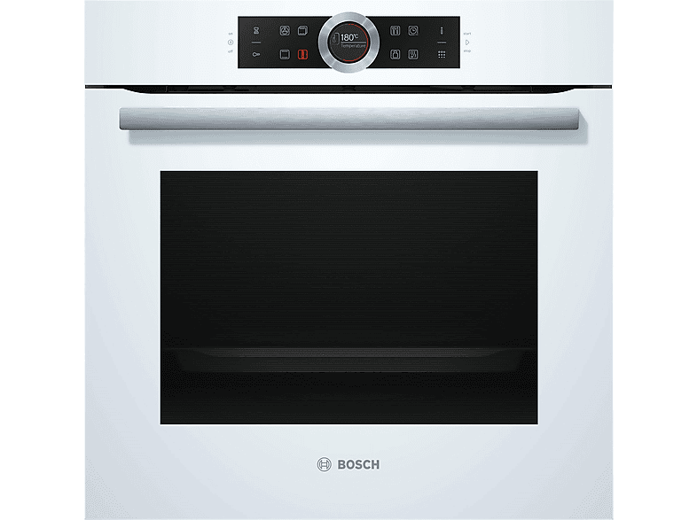 Horno pirolítico  BOSCH Horno Totalmente Integrable 13 funciones Pirolítico 71 l 594 mm Blanco 