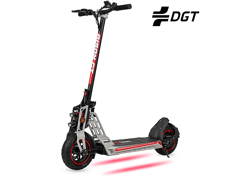 Patinete eléctrico  ECOXTREM BISON GT HOMOLOGADO DGT 13000 mAh gris 