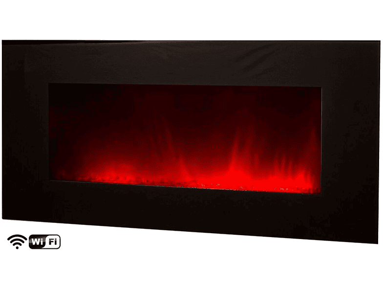 Chimenea eléctrica  CHEMIN ARTE EF-157 2000 W Negro 