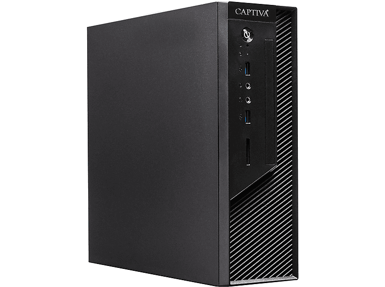 PC Sobremesa  CAPTIVA Workstation I73-151 Intel Core i5 13400T 10 Núcleos 8 GB RAM 250 GB SSD UHD Graphics FreeDOS (Sin sistema operativo) Sin sistema operativo Negro 