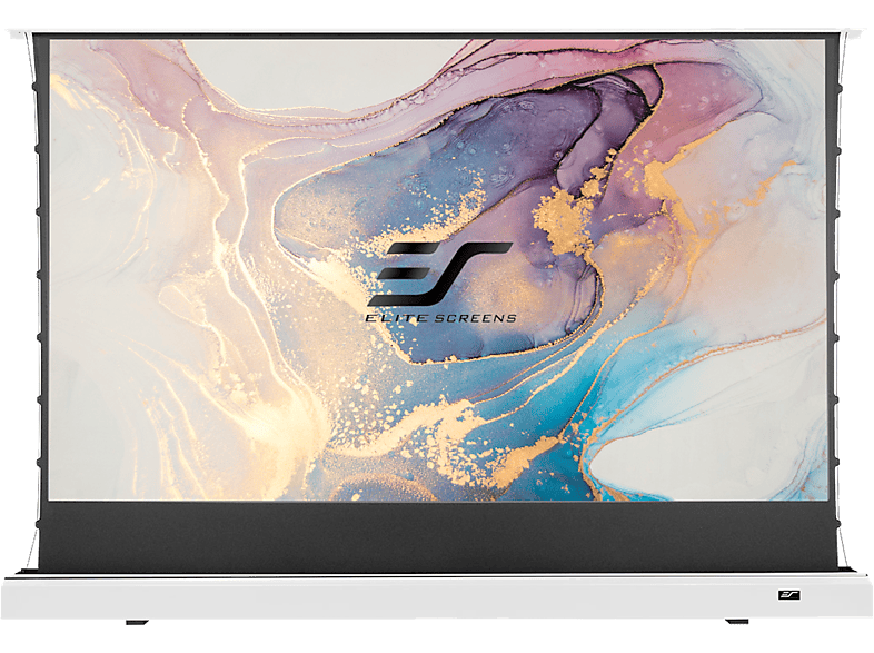 Pantalla para proyector  ELITE SCREENS KESTREL TAB-TENSION FLOOR-UP 2 CLR® para: Proyector de alcance ultracorto UST / Blanco / 16:9 / 121