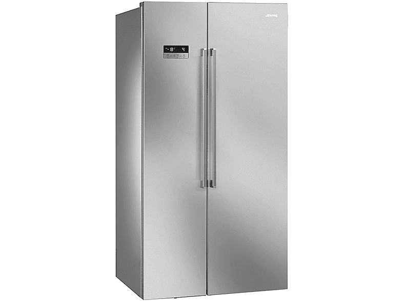 Frigorífico americano  SMEG 8017709293246 Sistema de Frío 558 Litros Altura 1790 mm 580 l Acero inoxidable