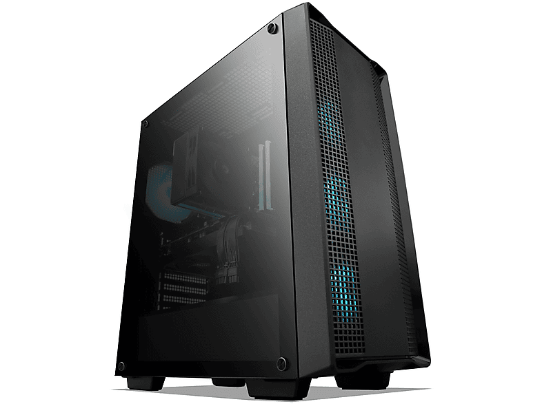 PC Sobremesa  PCBYTE Braveheart Intel® Core™ i7-14700F 20 Cores up to hasta 5,40 GHz Turbo 64 GB RAM 2 TB SSD GeForce RTX™ 4060 Windows Negro