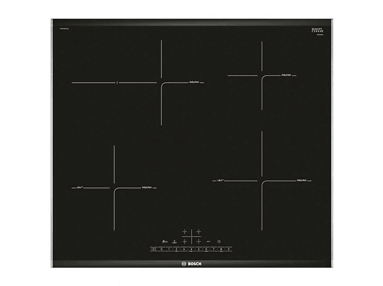 Placa de inducción  BOSCH PIF675FC1E 4 zonas 606 mm Inox 