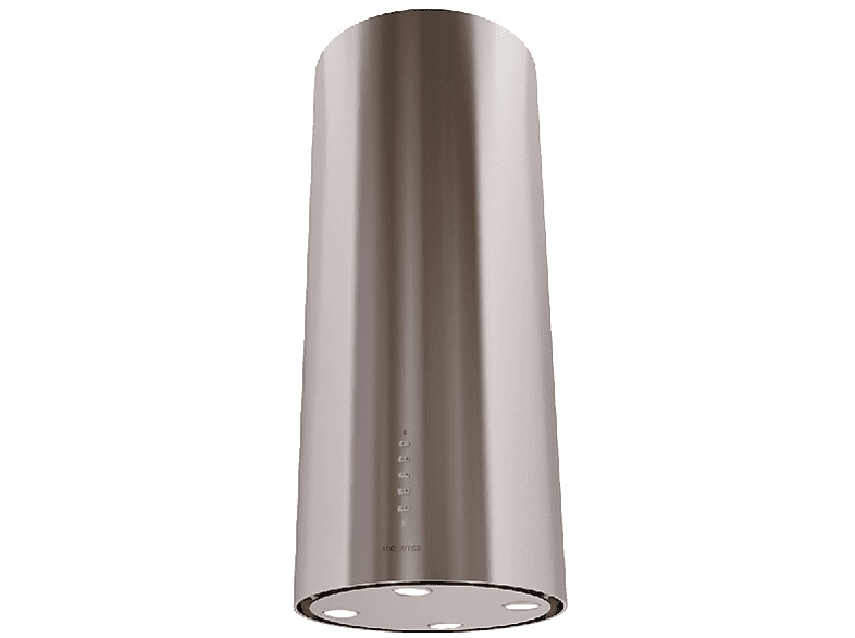 Campana tipo isla  MEPAMSA CYLINDRA ISLA PRO 3 velocidades 650 m³/h 370 mm Inox