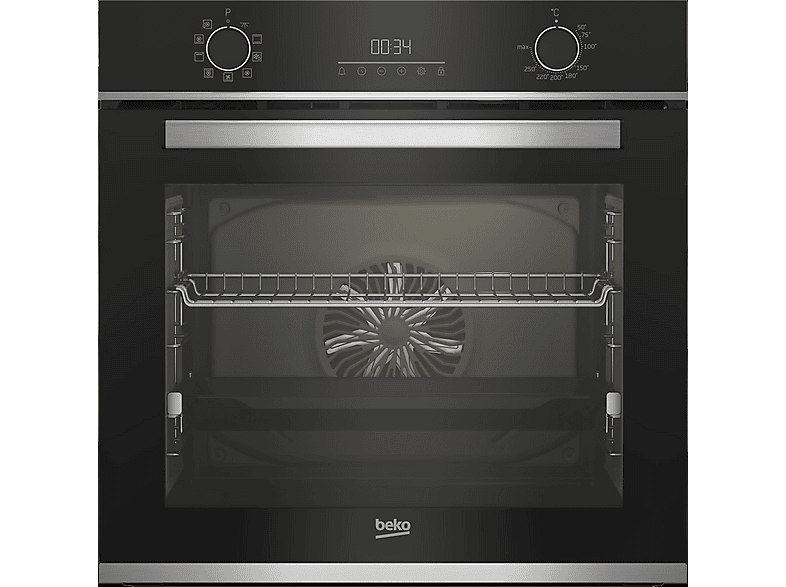 Horno multifunción  BEKO BBIM13301XC Integrable Hornos Parcialmente catalítico 72 l 59,4 cm Negro Acero inoxidable 